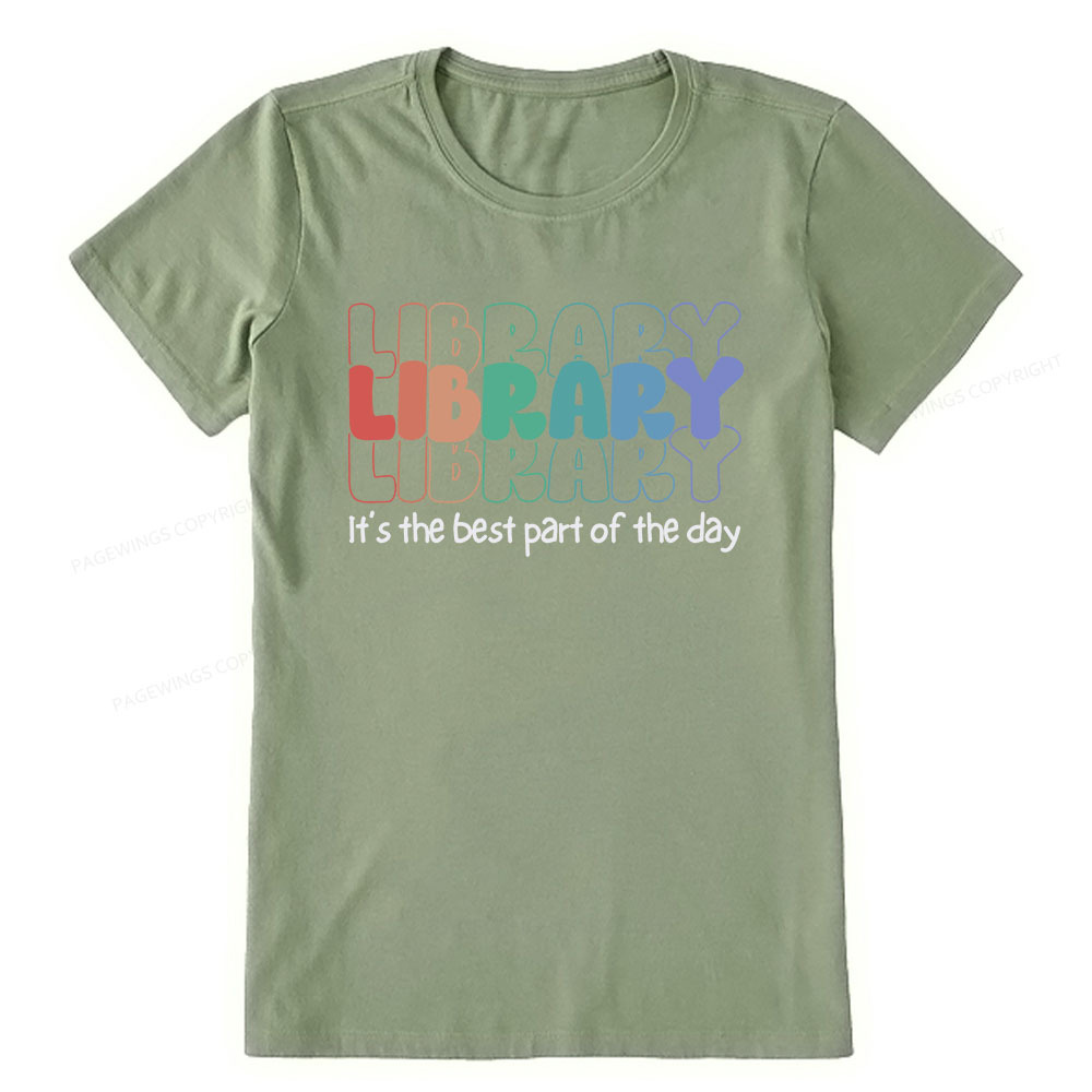 Pagewings School Librarian Shirt, Library Shirt Unisex Classic T-shirt