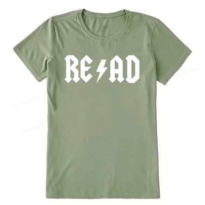Pagewings Read Back In The Library "rock And Roll Unisex Classic T-shirt