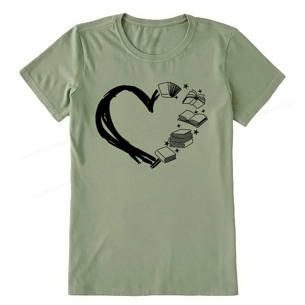 Pagewings Love of Books Unisex Classic T-shirt