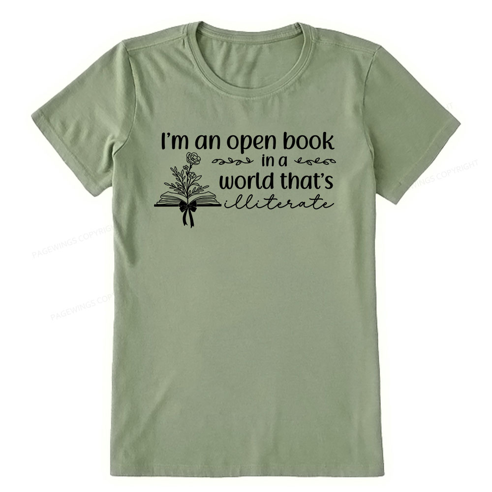 Pagewings An Open Book in a World Unisex Classic T-shirt
