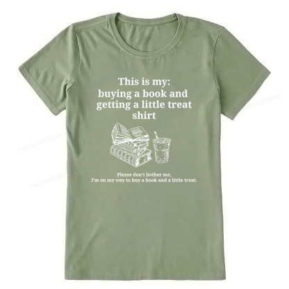Pagewings Buying A Book And Getting A Little Treat Unisex Classic T-shirt