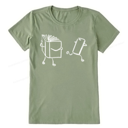 Pagewings Books Win Over Phones Unisex Classic T-shirt