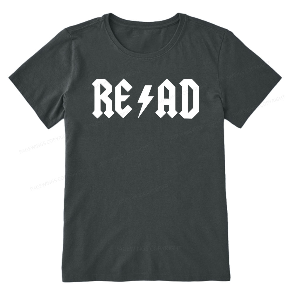 Pagewings Read Back In The Library "rock And Roll Unisex Classic T-shirt
