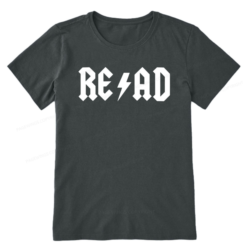 Pagewings Read Back In The Library "rock And Roll Unisex Classic T-shirt