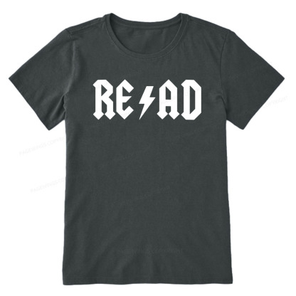 Pagewings Read Back In The Library "rock And Roll Unisex Classic T-shirt