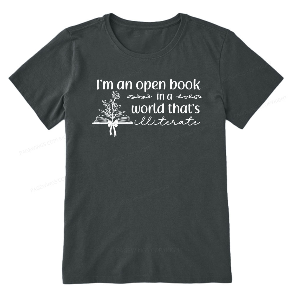 Pagewings An Open Book in a World Unisex Classic T-shirt