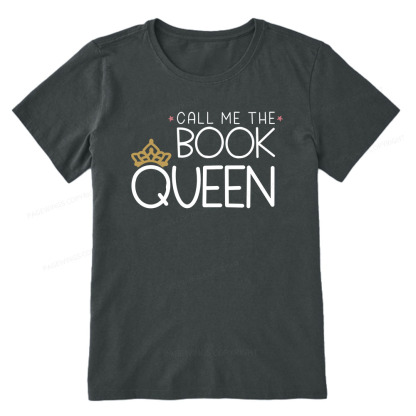 Pagewings Call Me The Book Queen Unisex Classic T-shirt