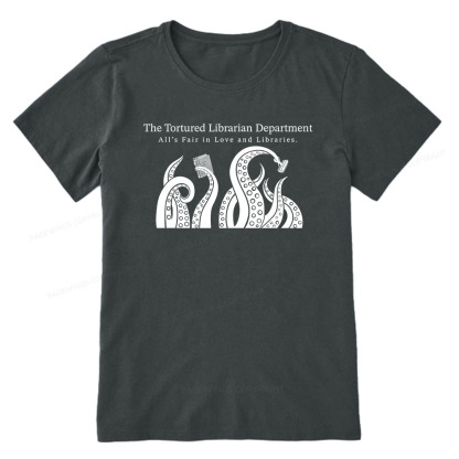 Pagewings The Tortured Librarian Department Unisex Classic T-shirt