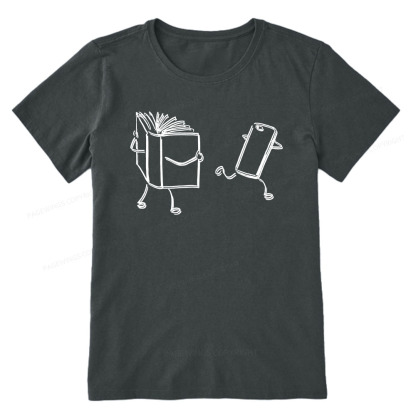 Pagewings Books Win Over Phones Unisex Classic T-shirt