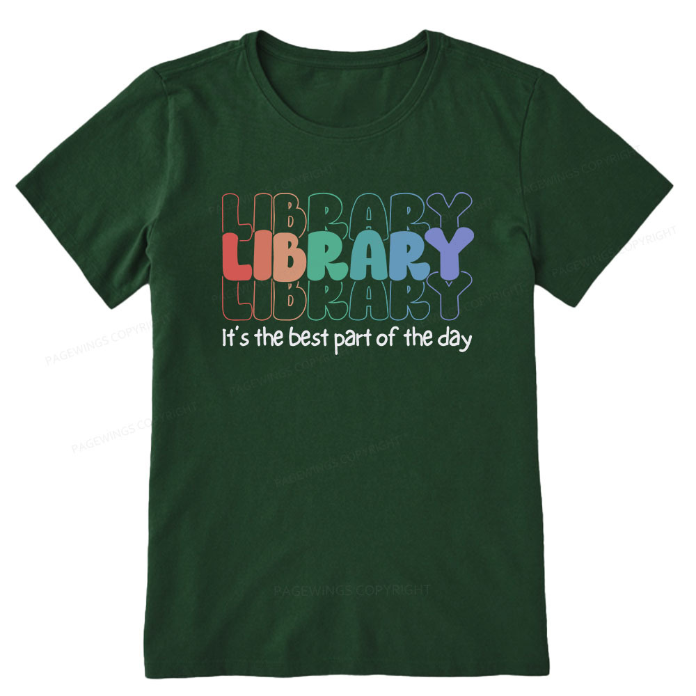 Pagewings School Librarian Shirt, Library Shirt Unisex Classic T-shirt