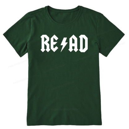 Pagewings Read Back In The Library "rock And Roll Unisex Classic T-shirt