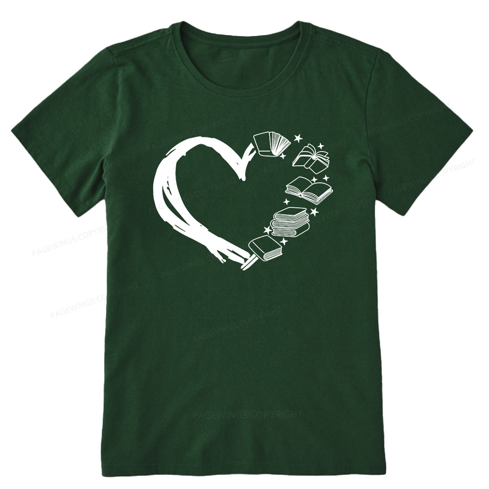 Pagewings Love of Books Unisex Classic T-shirt