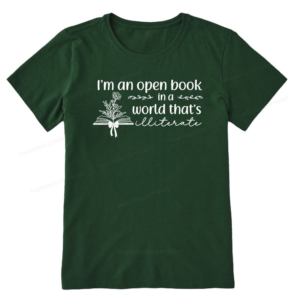 Pagewings An Open Book in a World Unisex Classic T-shirt