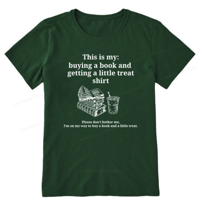 Pagewings Buying A Book And Getting A Little Treat Unisex Classic T-shirt