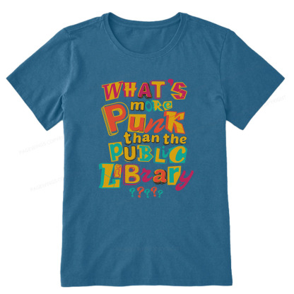 Pagewings What’s More Punk Than The Public Library Unisex Classic T-shirt