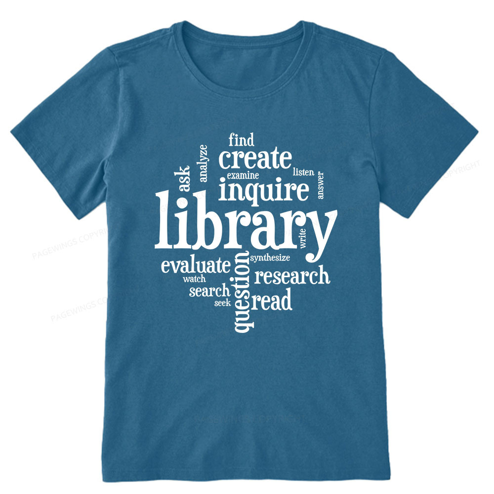 Pagewings Library Unisex Classic T-shirt