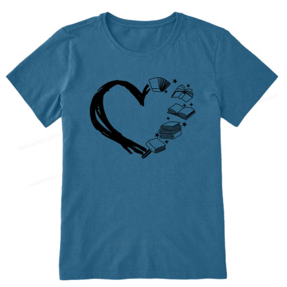 Pagewings Love of Books Unisex Classic T-shirt