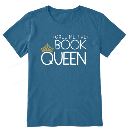 Pagewings Call Me The Book Queen Unisex Classic T-shirt