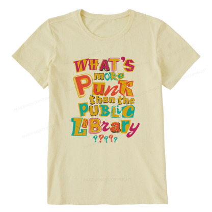 Pagewings What’s More Punk Than The Public Library Unisex Classic T-shirt