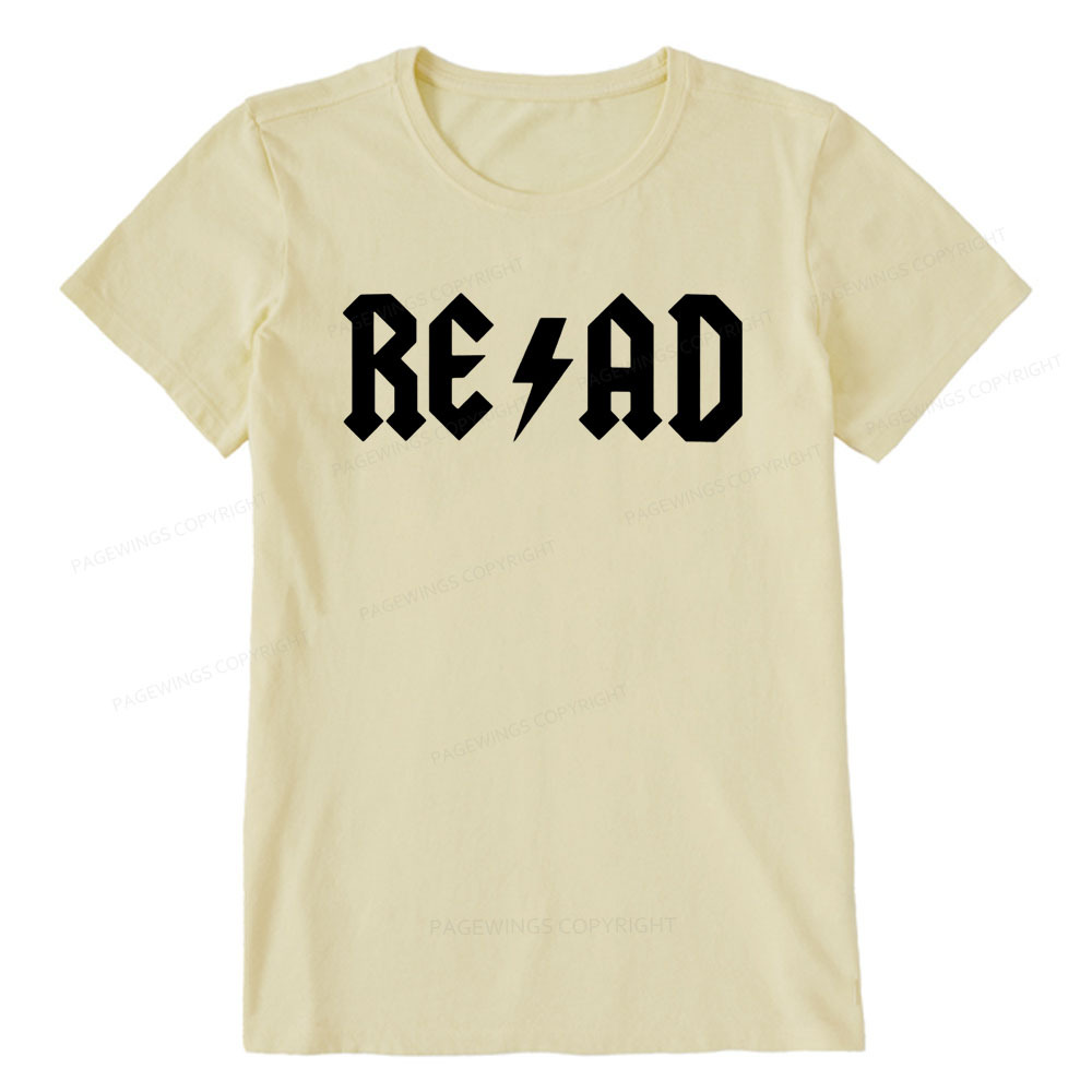 Pagewings Read Back In The Library "rock And Roll Unisex Classic T-shirt