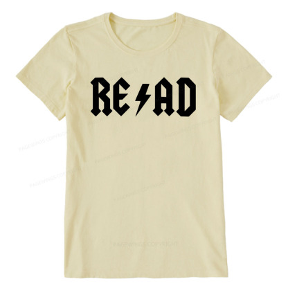 Pagewings Read Back In The Library "rock And Roll Unisex Classic T-shirt