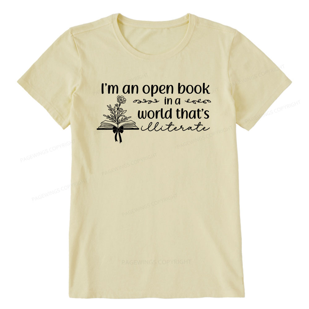 Pagewings An Open Book in a World Unisex Classic T-shirt
