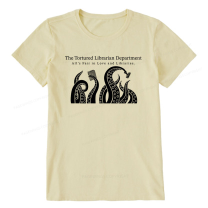Pagewings The Tortured Librarian Department Unisex Classic T-shirt