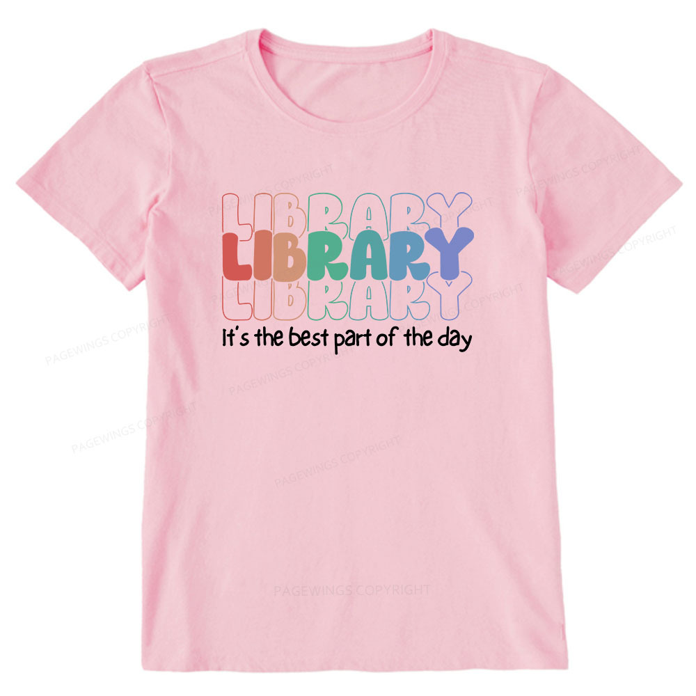 Pagewings School Librarian Shirt, Library Shirt Unisex Classic T-shirt