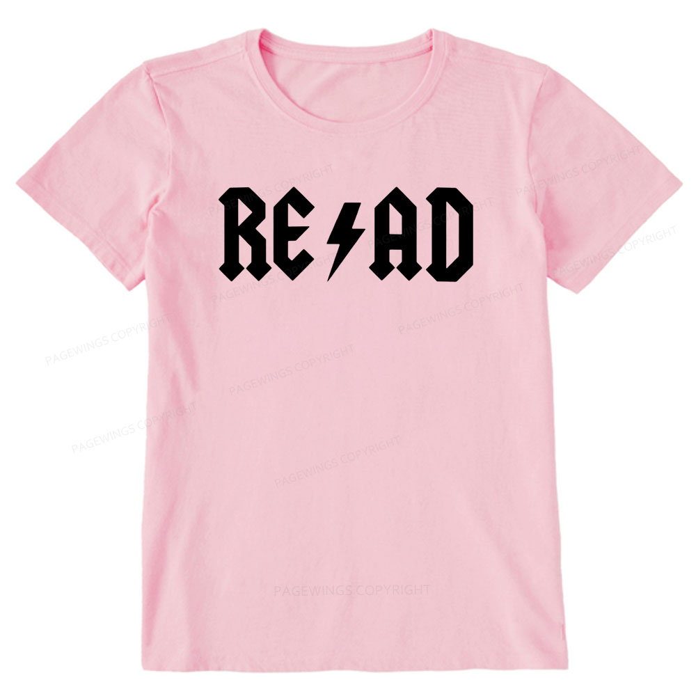 Pagewings Read Back In The Library "rock And Roll Unisex Classic T-shirt