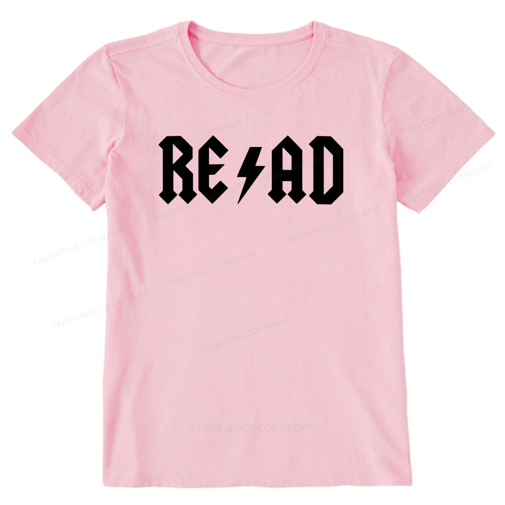 Pagewings Read Back In The Library "rock And Roll Unisex Classic T-shirt