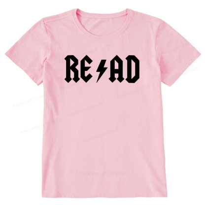 Pagewings Read Back In The Library "rock And Roll Unisex Classic T-shirt