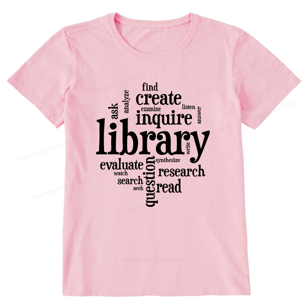 Pagewings Library Unisex Classic T-shirt