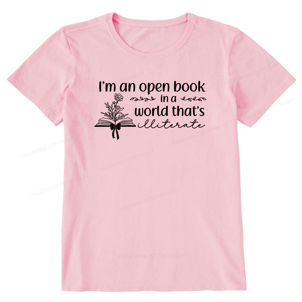 Pagewings An Open Book in a World Unisex Classic T-shirt