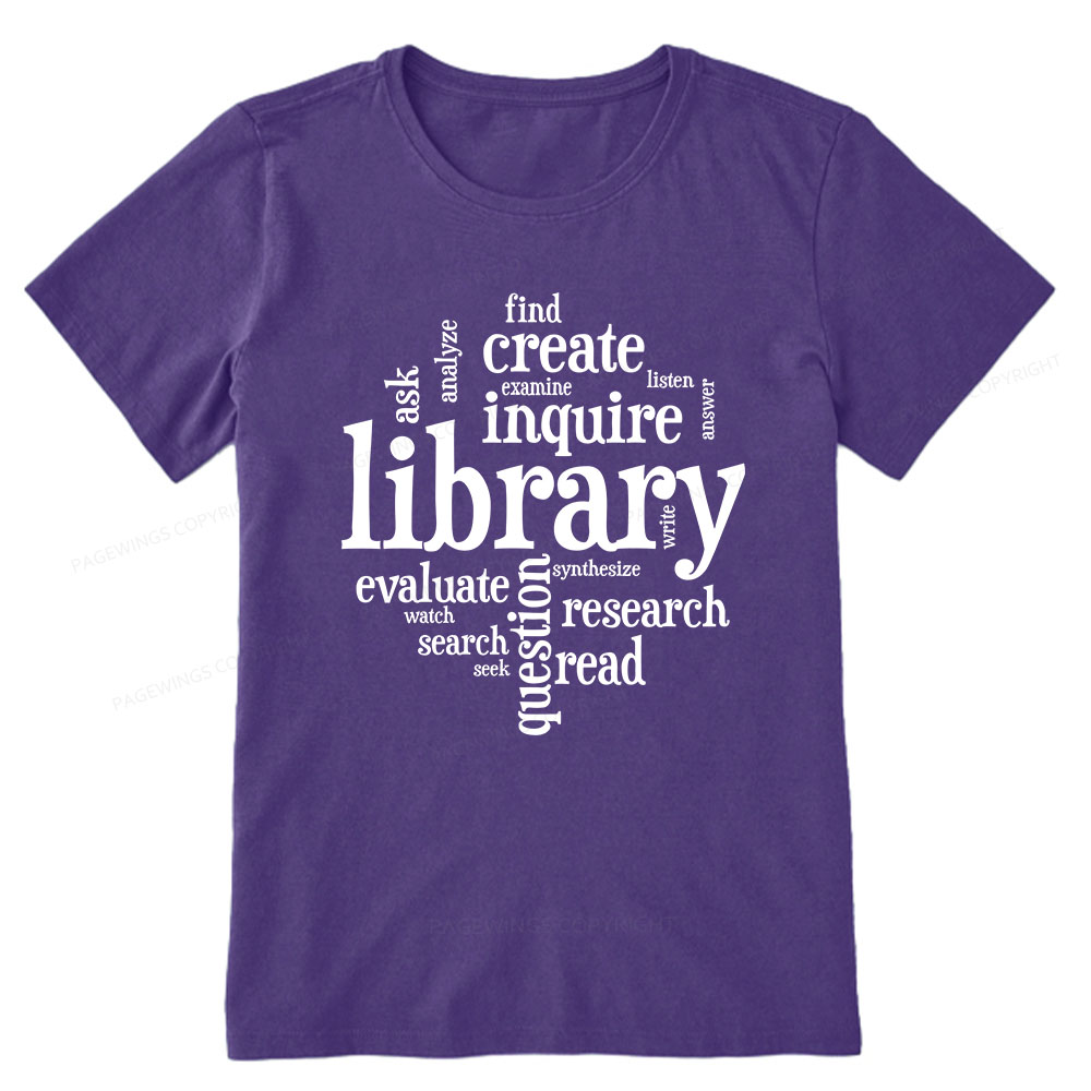 Pagewings Library Unisex Classic T-shirt