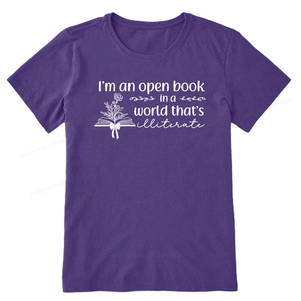 Pagewings An Open Book in a World Unisex Classic T-shirt