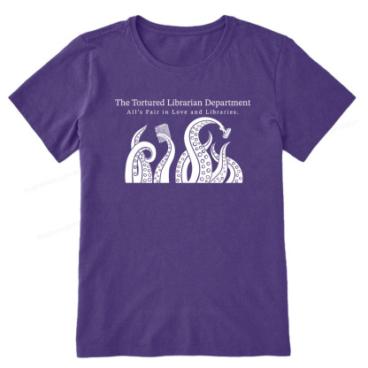 Pagewings The Tortured Librarian Department Unisex Classic T-shirt