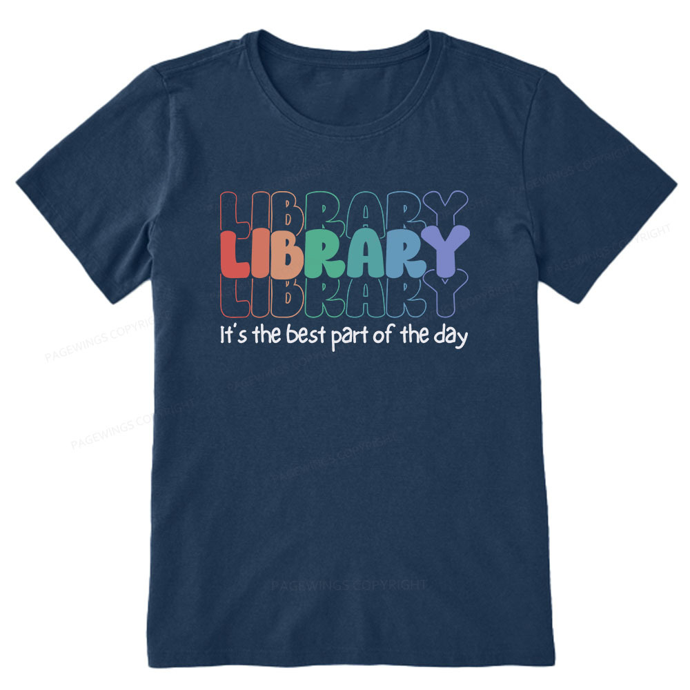 Pagewings School Librarian Shirt, Library Shirt Unisex Classic T-shirt