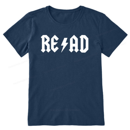 Pagewings Read Back In The Library "rock And Roll Unisex Classic T-shirt
