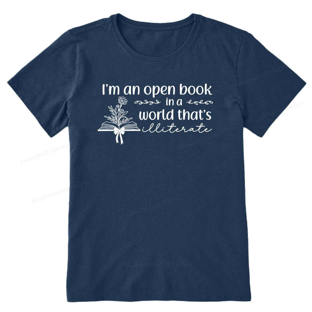 Pagewings An Open Book in a World Unisex Classic T-shirt