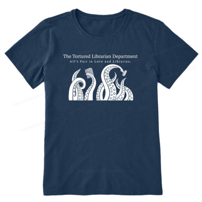 Pagewings The Tortured Librarian Department Unisex Classic T-shirt