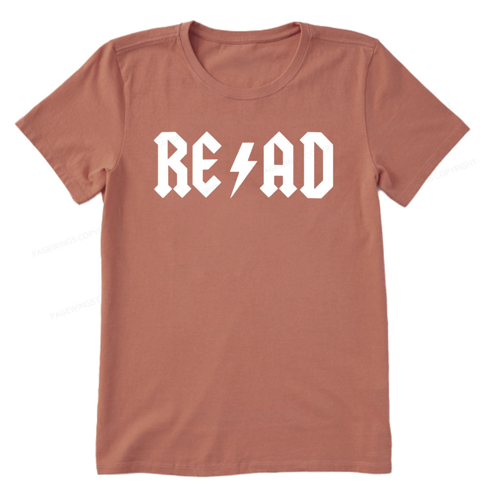 Pagewings Read Back In The Library "rock And Roll Unisex Classic T-shirt