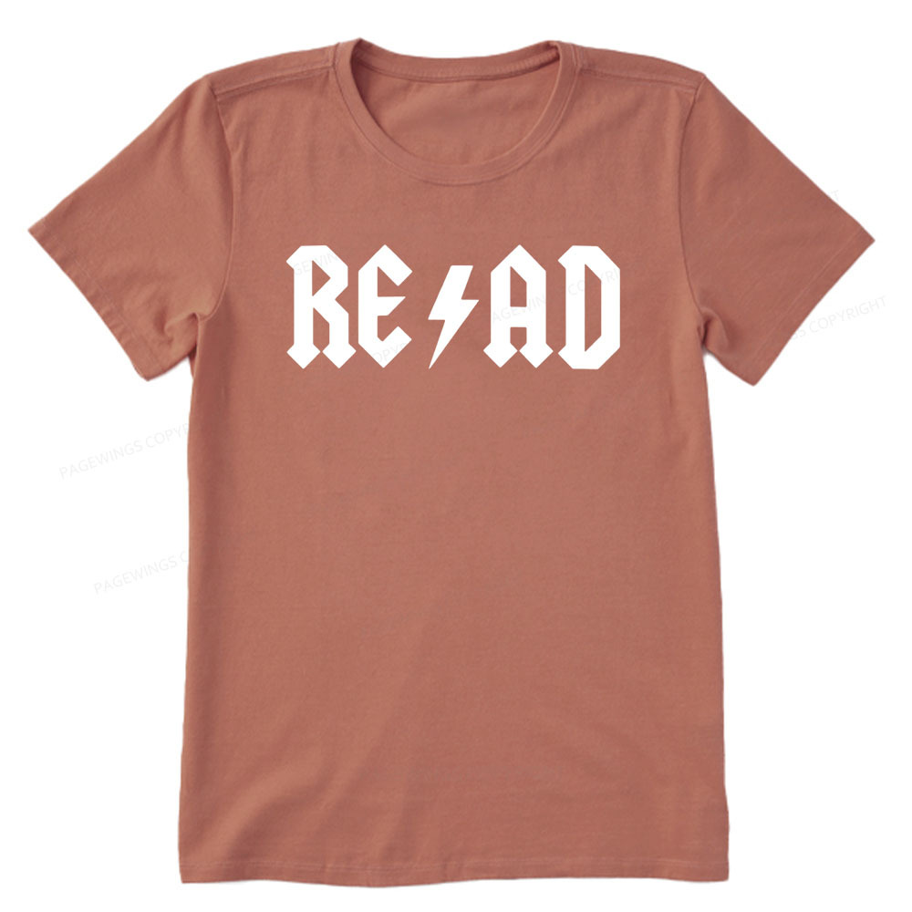 Pagewings Read Back In The Library "rock And Roll Unisex Classic T-shirt