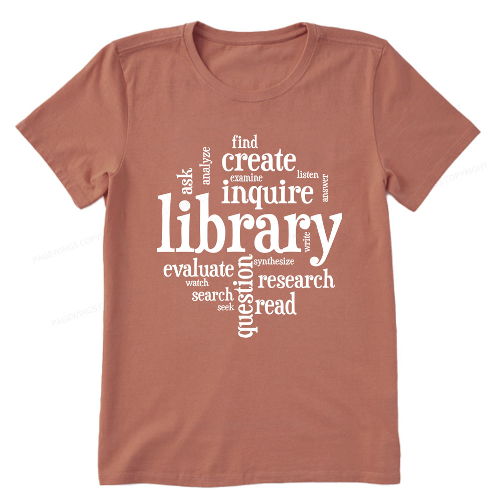 Pagewings Library Unisex Classic T-shirt