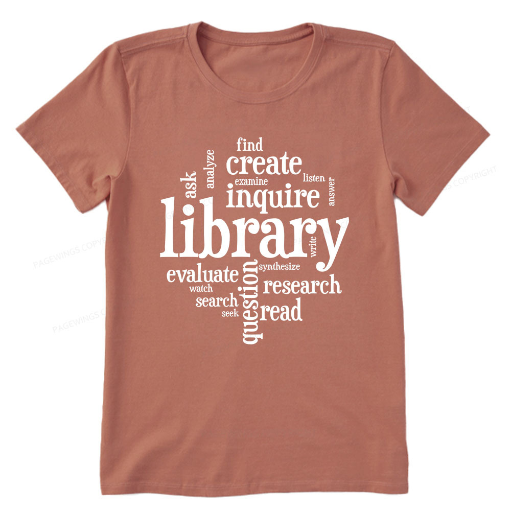 Pagewings Library Unisex Classic T-shirt
