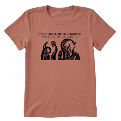Pagewings The Tortured Librarian Department Unisex Classic T-shirt