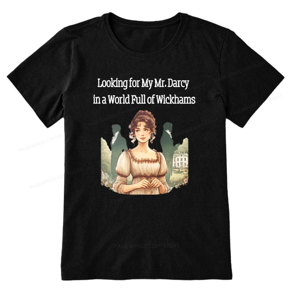 Pagewings Looking For My Mr Darcy Unisex Classic T-shirt