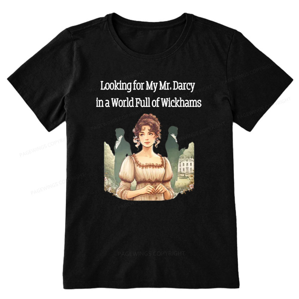 Pagewings Looking For My Mr Darcy Unisex Classic T-shirt