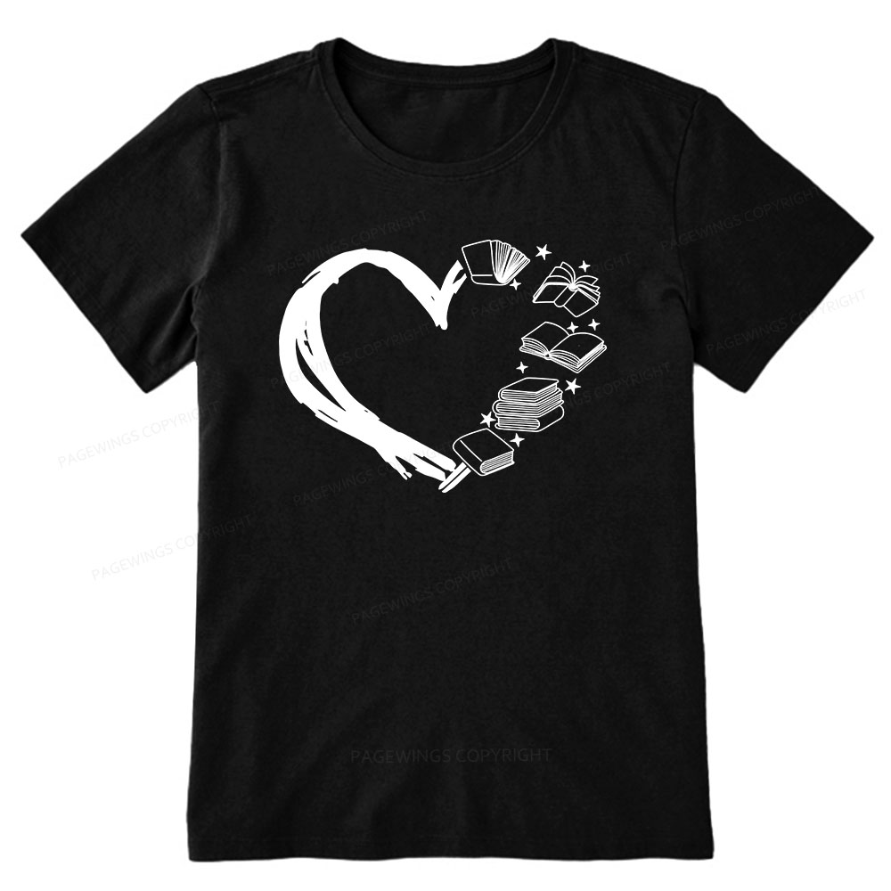 Pagewings Love of Books Unisex Classic T-shirt