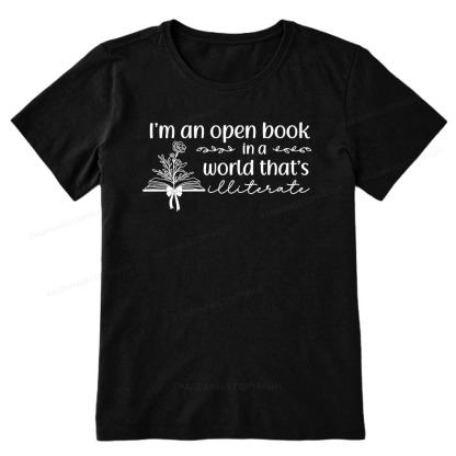 Pagewings An Open Book in a World Unisex Classic T-shirt
