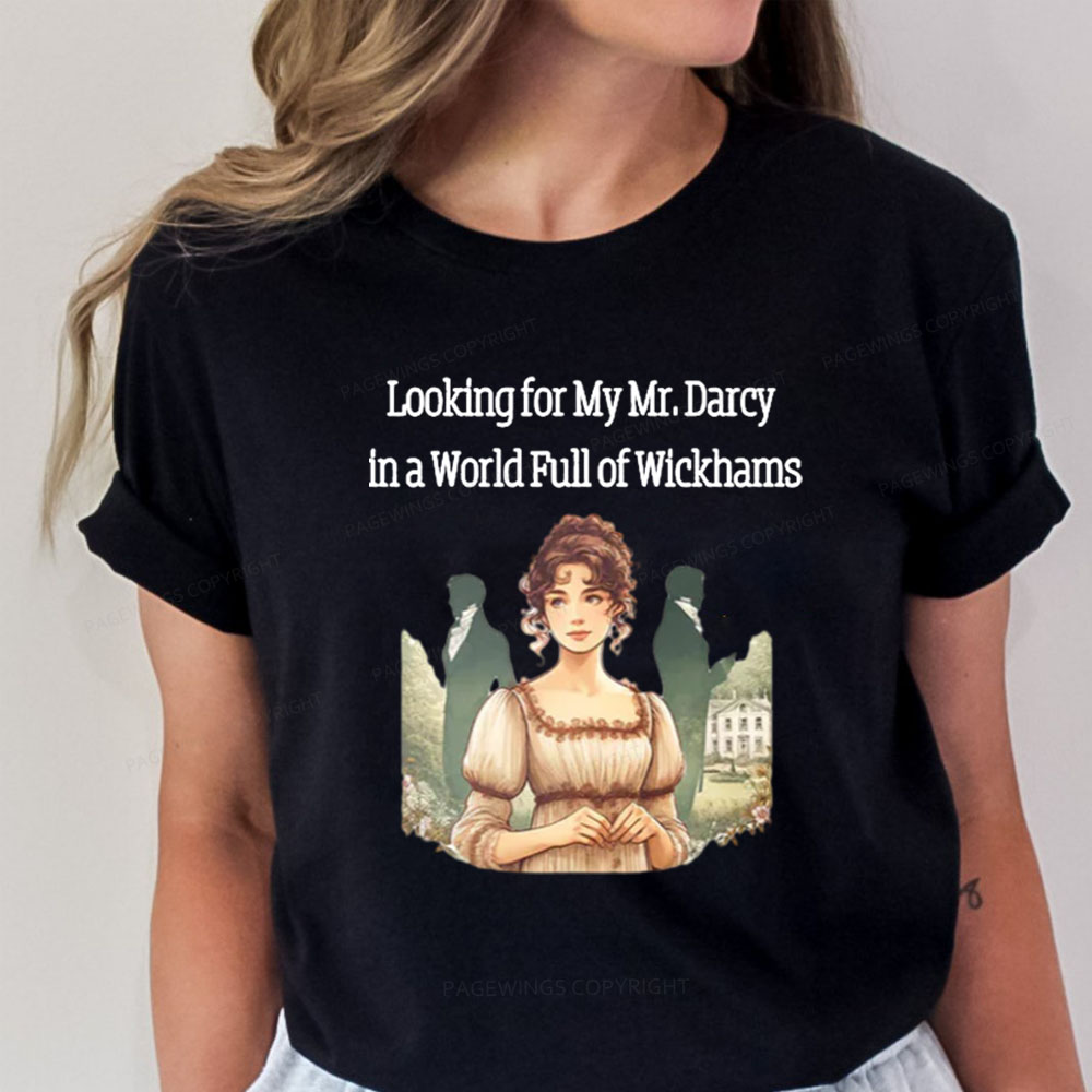 Pagewings Looking For My Mr Darcy Unisex Classic T-shirt